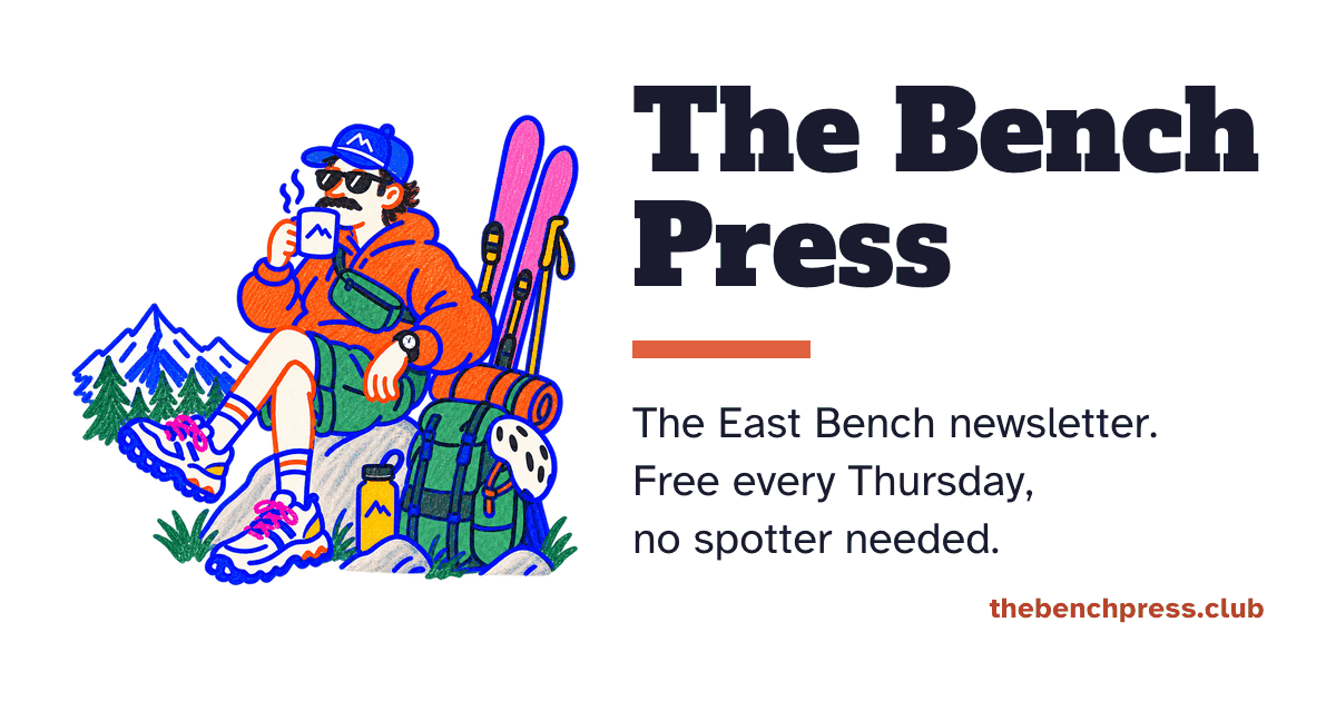 The Bench Press, Set #5: Whale Fest Saturday, Millcreek market Friday